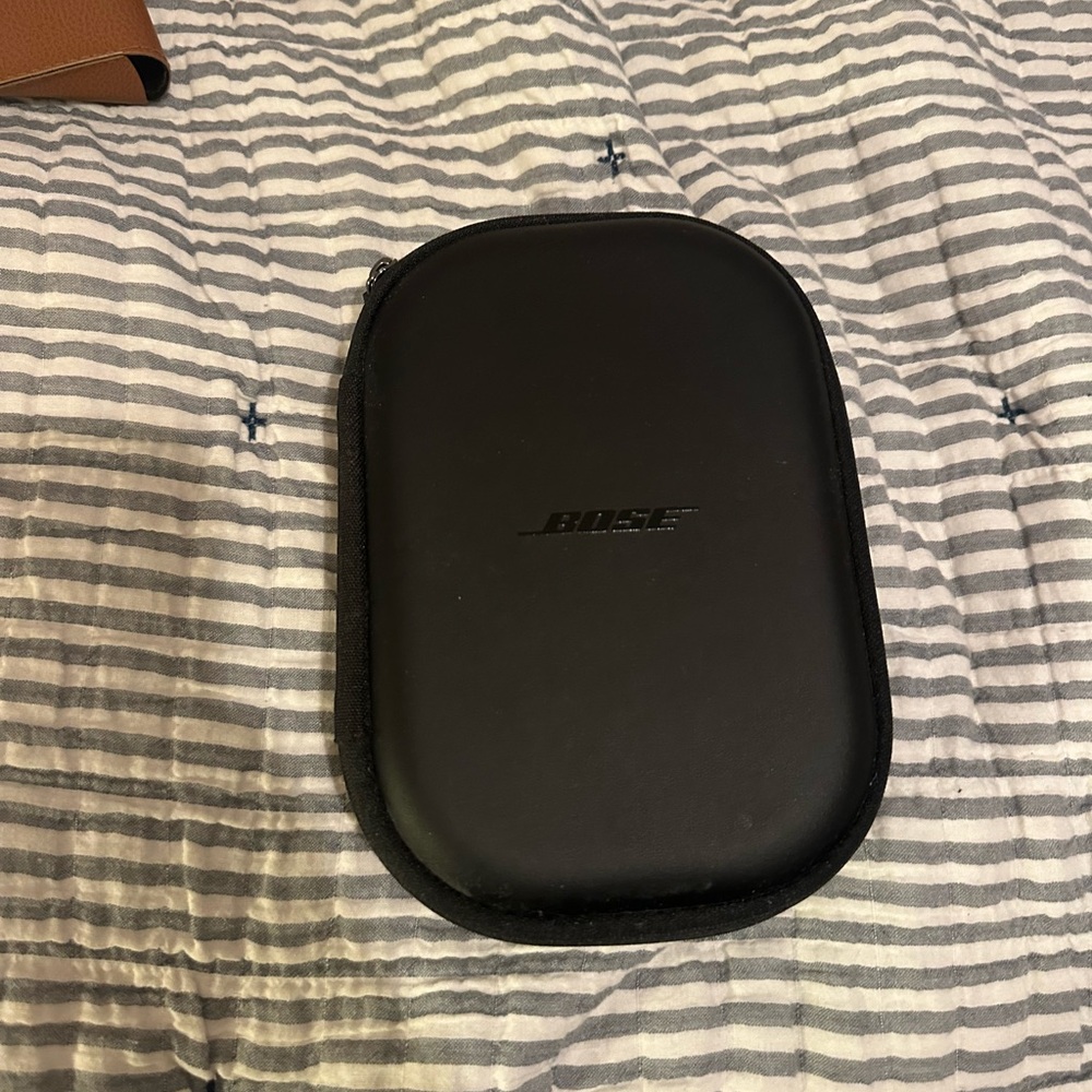 Bose grey headphones